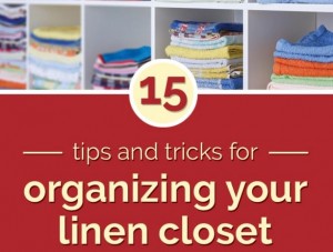 Linen Closet organization